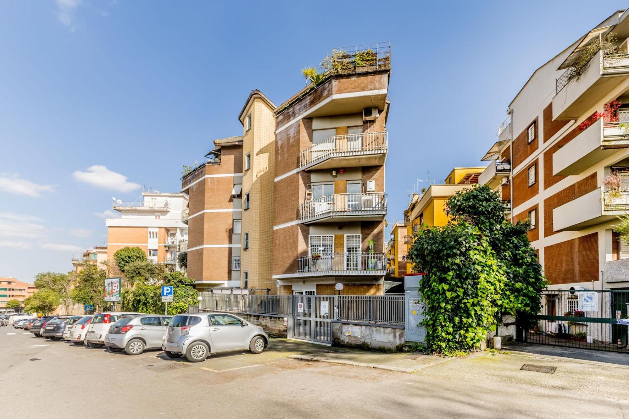 Ferienwohnung Al 32C Del Gianicolo Rom Exterior foto